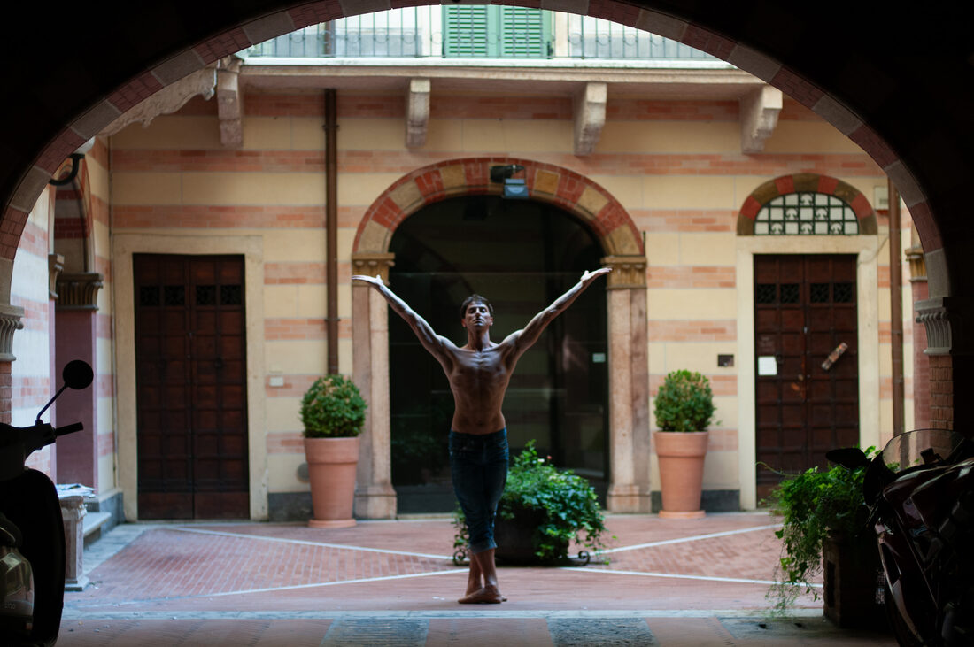 Fotografia di danza, ritratto di ballerini, Roberto Mettifogo Luce² · Verona (28)
